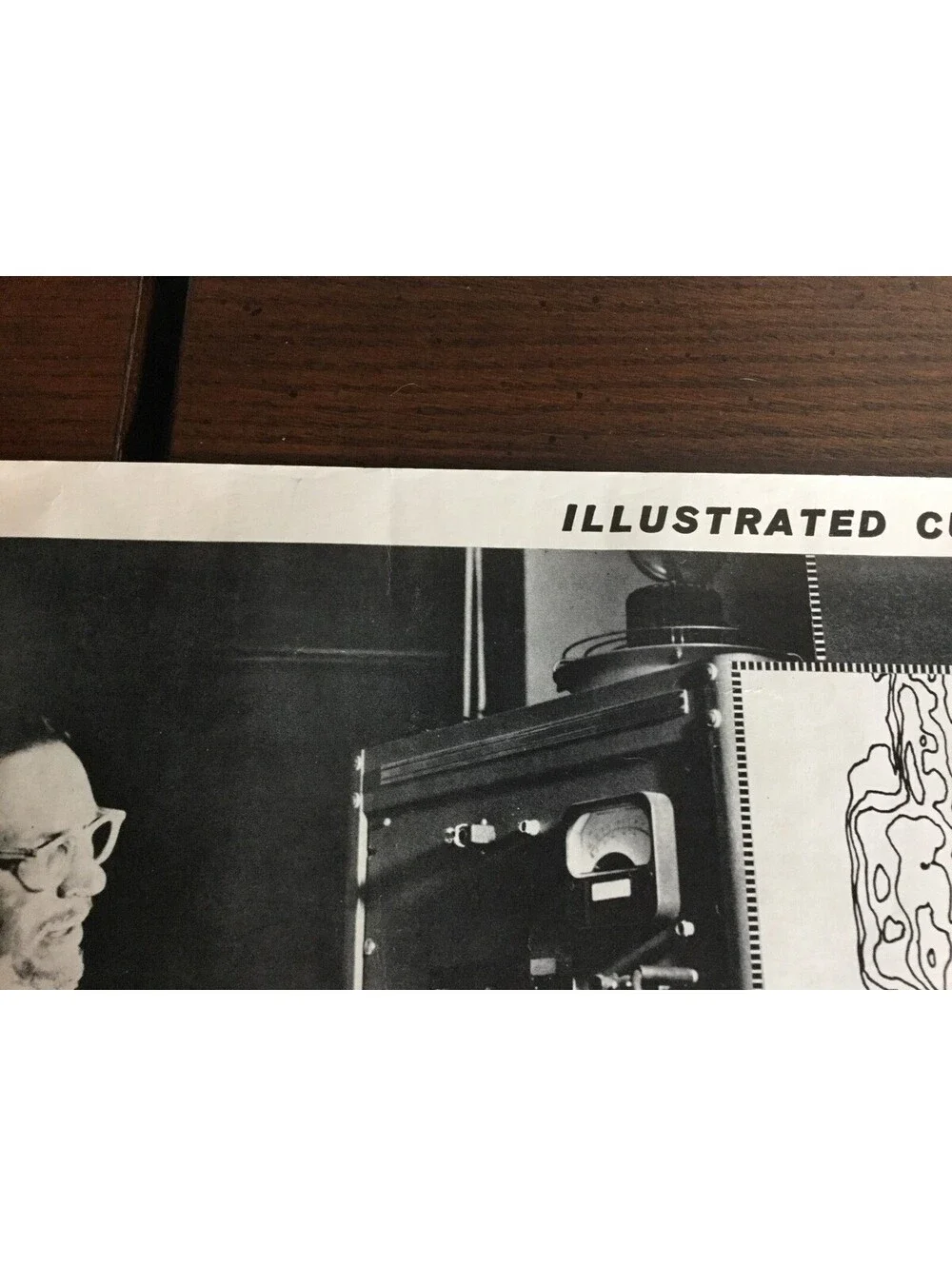 Illustrated Current News - Voice Record on Spectrograph LG Kersta Voiceprint